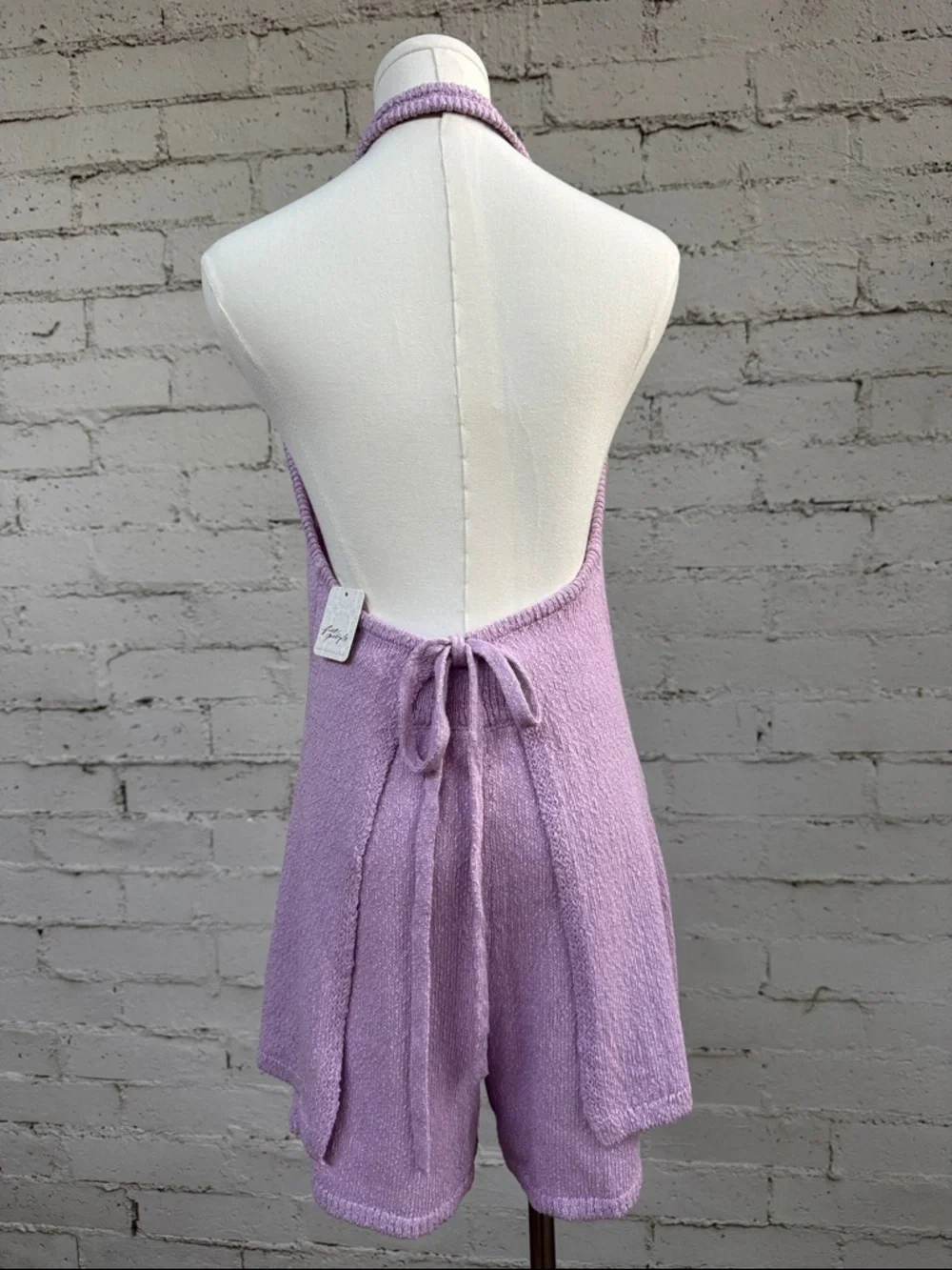 Free People FP Beach Sweater Set Blush Lilac Size S - Picture 4 of 13